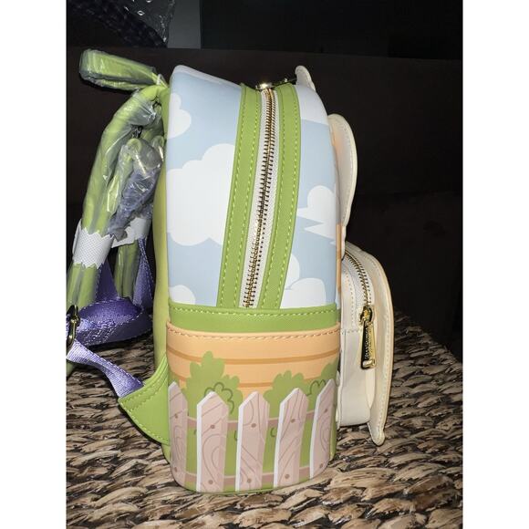 Loungefly Disney Pixar Up Carl & Ellie Mailbox Mini Backpack Wallet - Picture 6 of 11